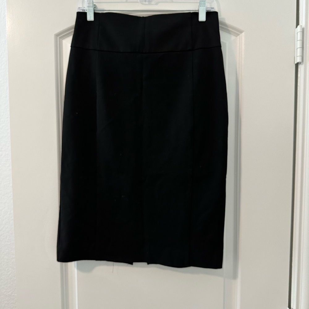 Express Black Pencil Skirt Knee-Length Work